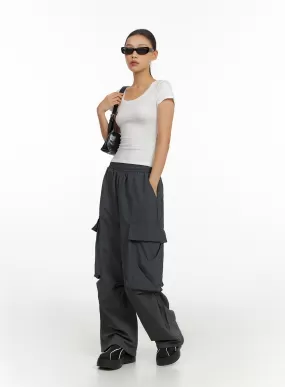 Activewear Cargo Sweatpants IL409