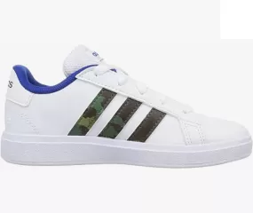 Adidas Grand Court 2.0 K GV6796 white camouflage boys' sneakers shoe