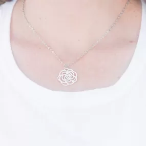 Blossom Bliss White Necklace