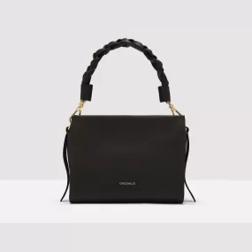 Coccinelle borsa Boheme Grana Double piccola nera