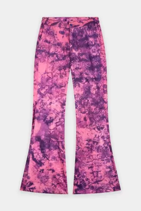 Djedje I Tailor Fitted Flare Cut Pant - Purple