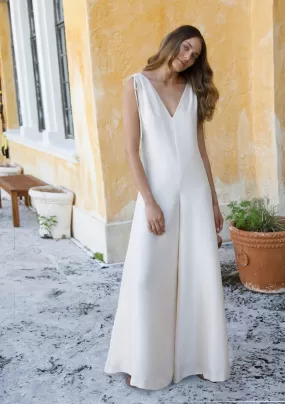 Gemma Jumpsuit - Ivory