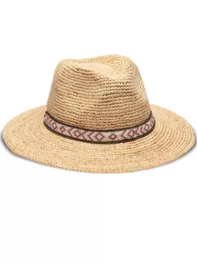 Hailey Crochet Fedora, Packable & Adjustable