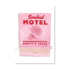 Rosebud Motel - Schitt's Creek Matchbook