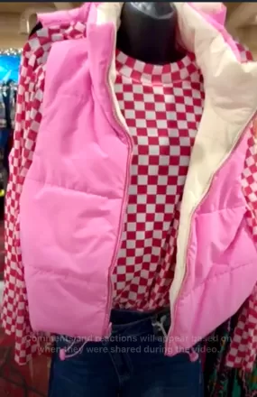 The Think Pink Puffer Vest